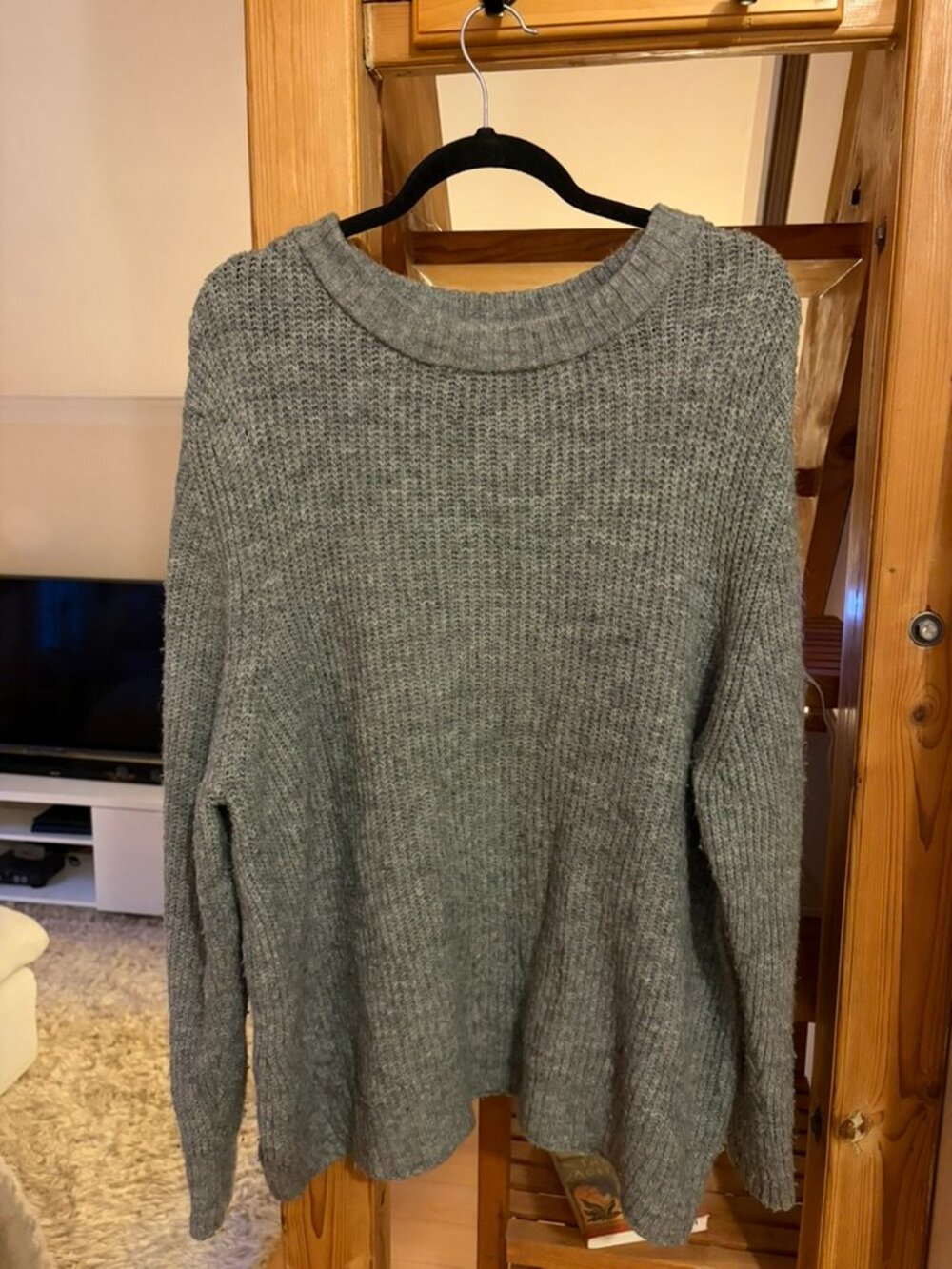 Grey Knit Sweater
